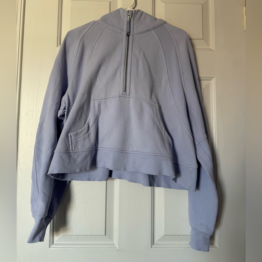 Lululemon Half Zip Scuba Hoodie